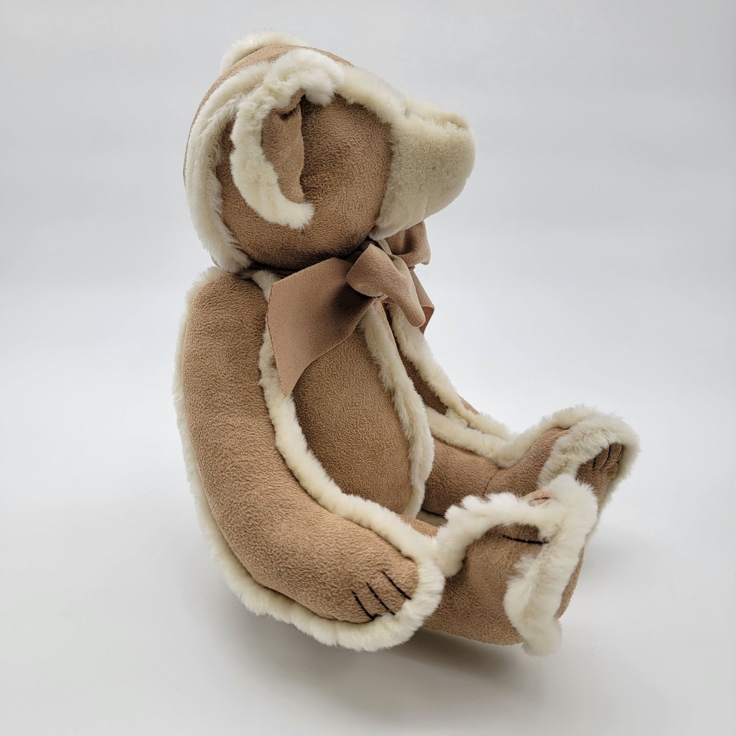 Bath & Body Works Gingerbread Faux Shearling Plush Teddy Bear