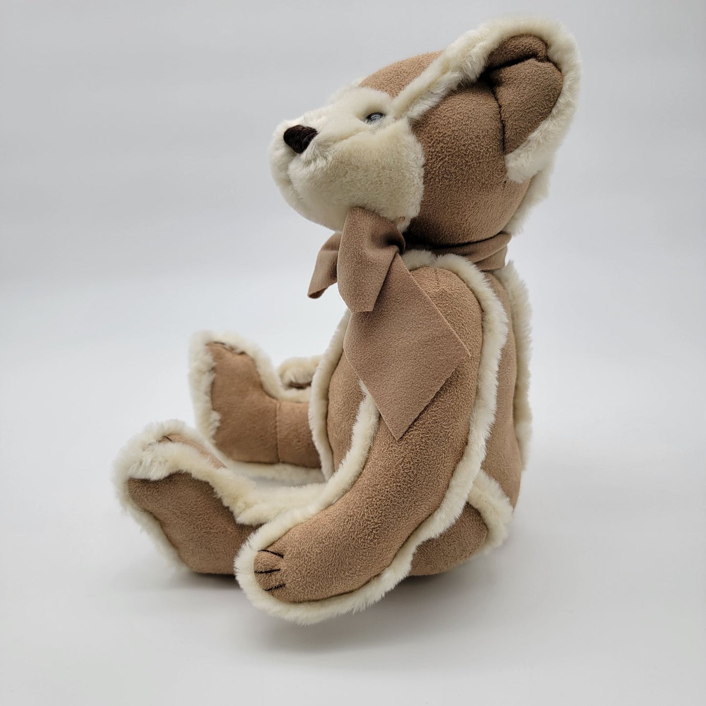 Bath & Body Works Gingerbread Faux Shearling Plush Teddy Bear