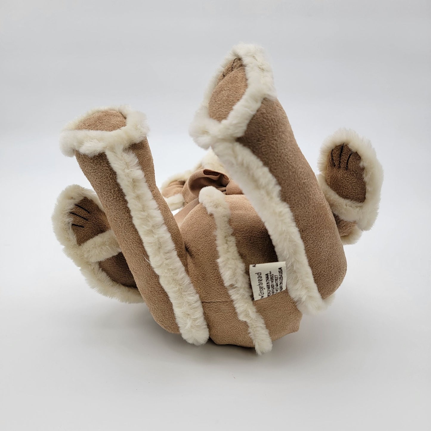 Bath & Body Works Gingerbread Faux Shearling Plush Teddy Bear