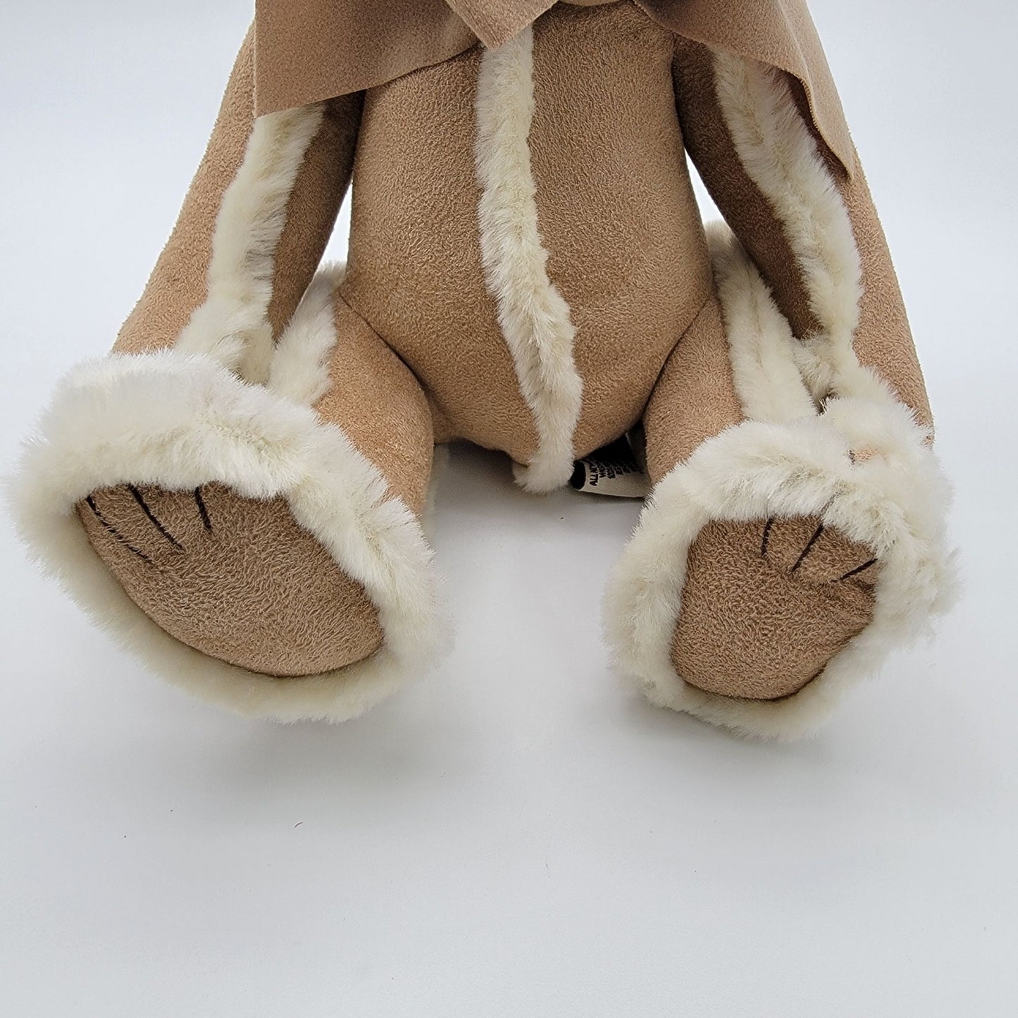 Bath & Body Works Gingerbread Faux Shearling Plush Teddy Bear