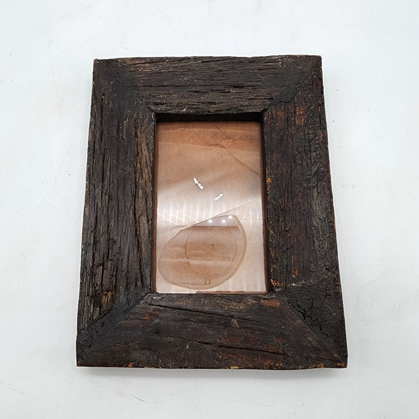 Rustic Distressed Wood Picture Frame