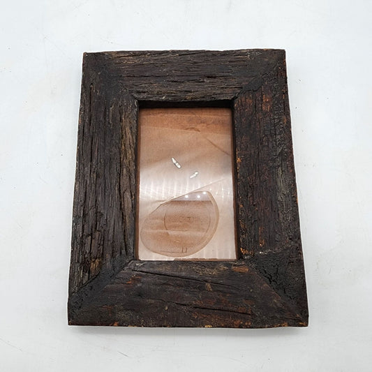 Rustic Distressed Wood Picture Frame