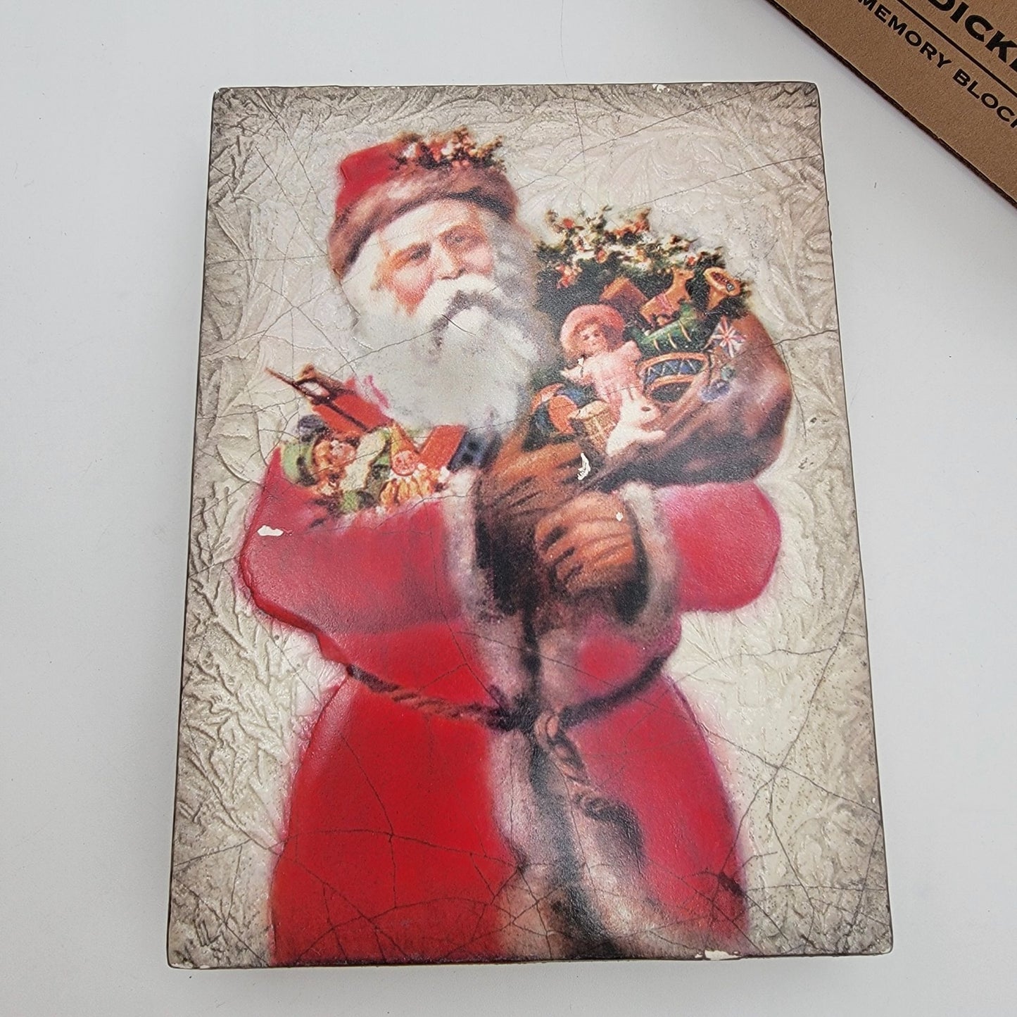 Retired Sid Dickens Memory Block T494 St. Nicholas AS FOUND