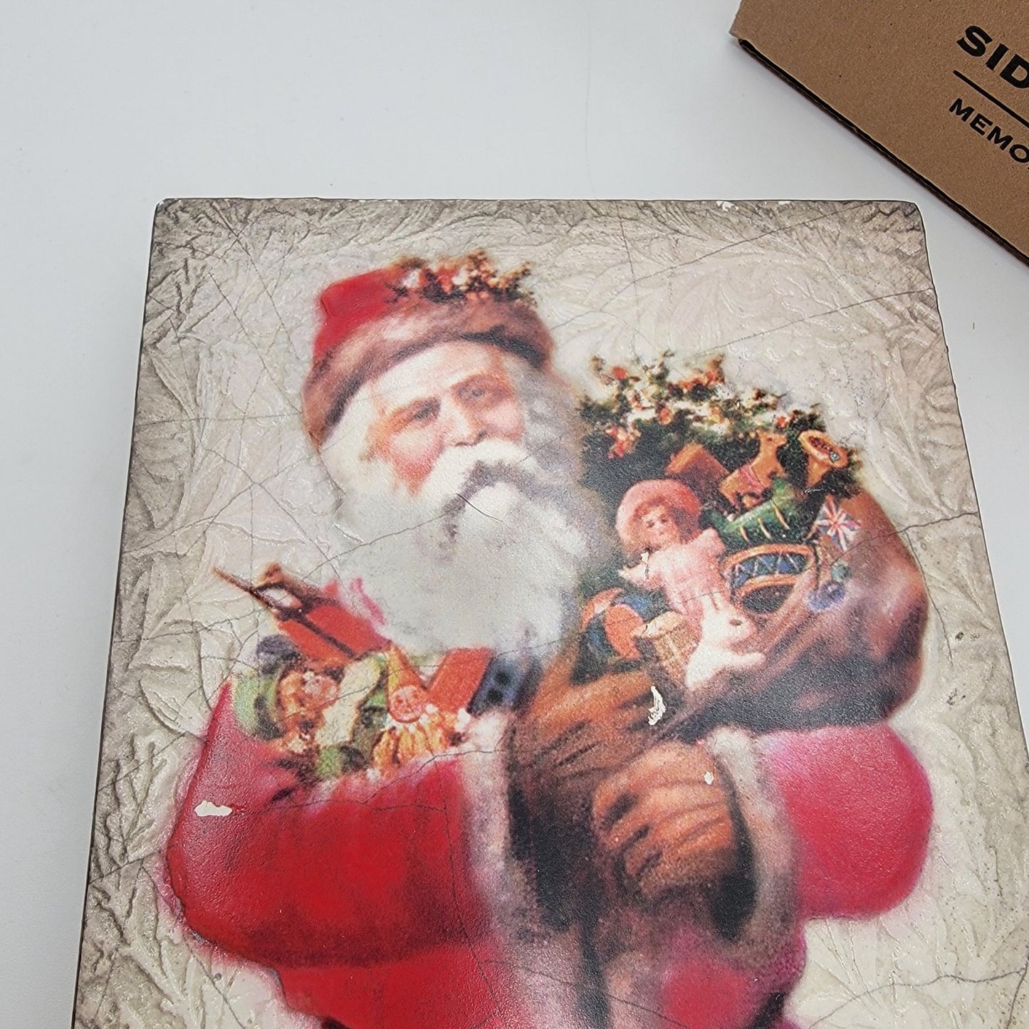 Retired Sid Dickens Memory Block T494 St. Nicholas AS FOUND