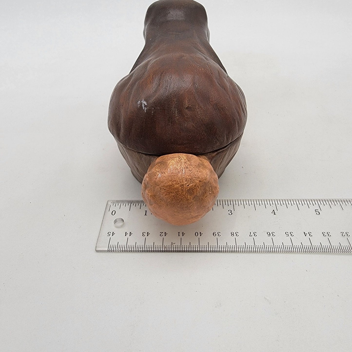 Vintage Bunny Covered Candy Dish Hobbyist Piece