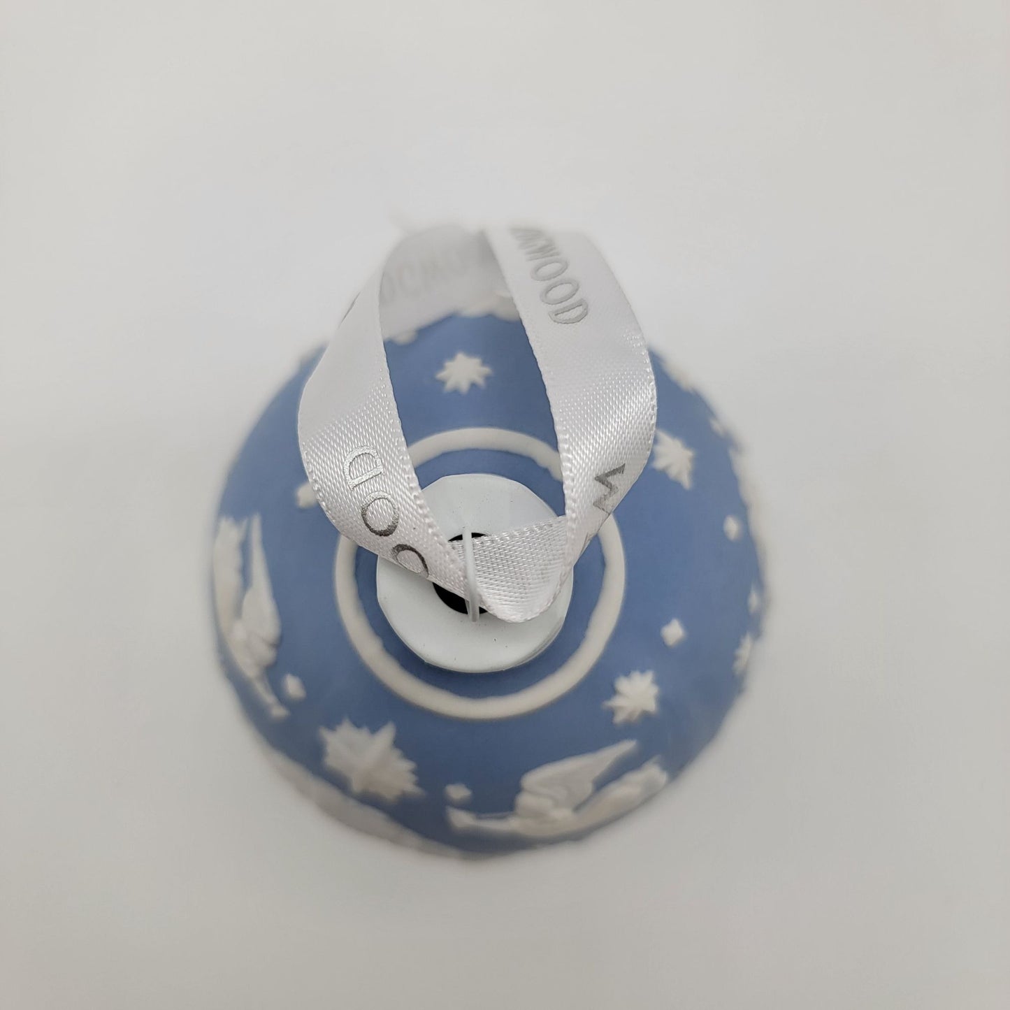 Wedgwood Blue Jasperware Nativity Christmas Ornament In Original Box 2013
