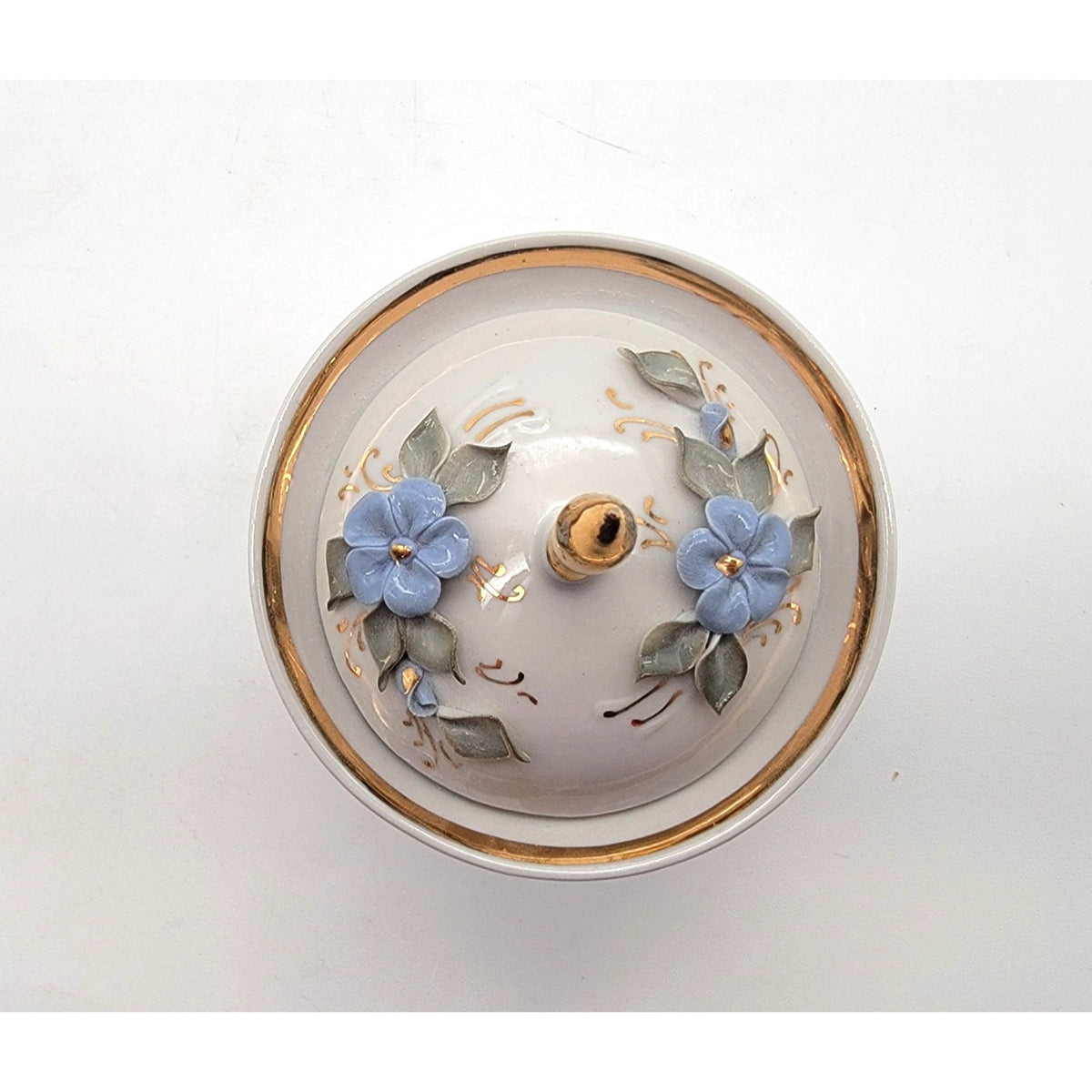 1990s Vintage Fenix Russian Porcelain Jar
