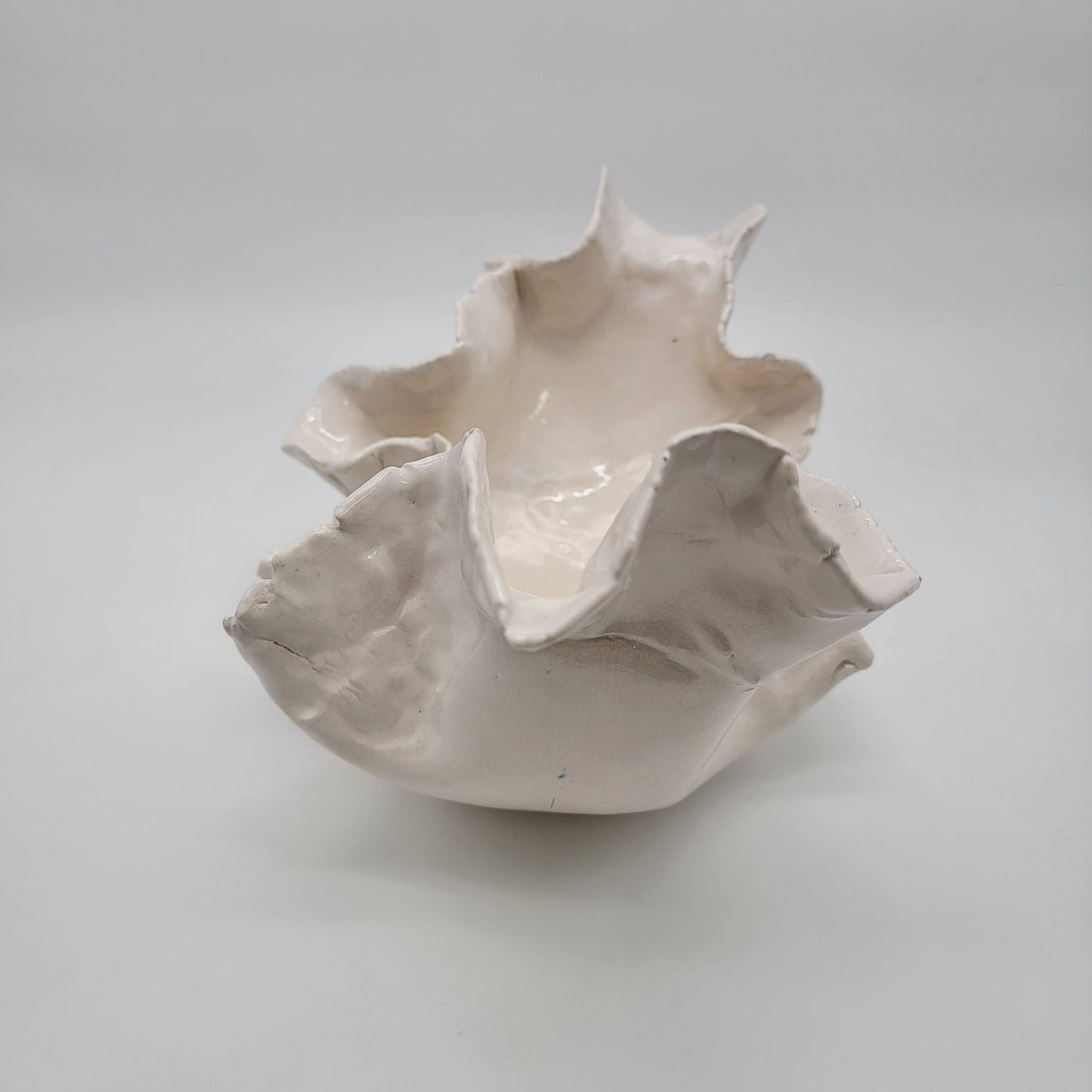 Anna Kasabian Abstract Hand Formed Art Pottery Bowl