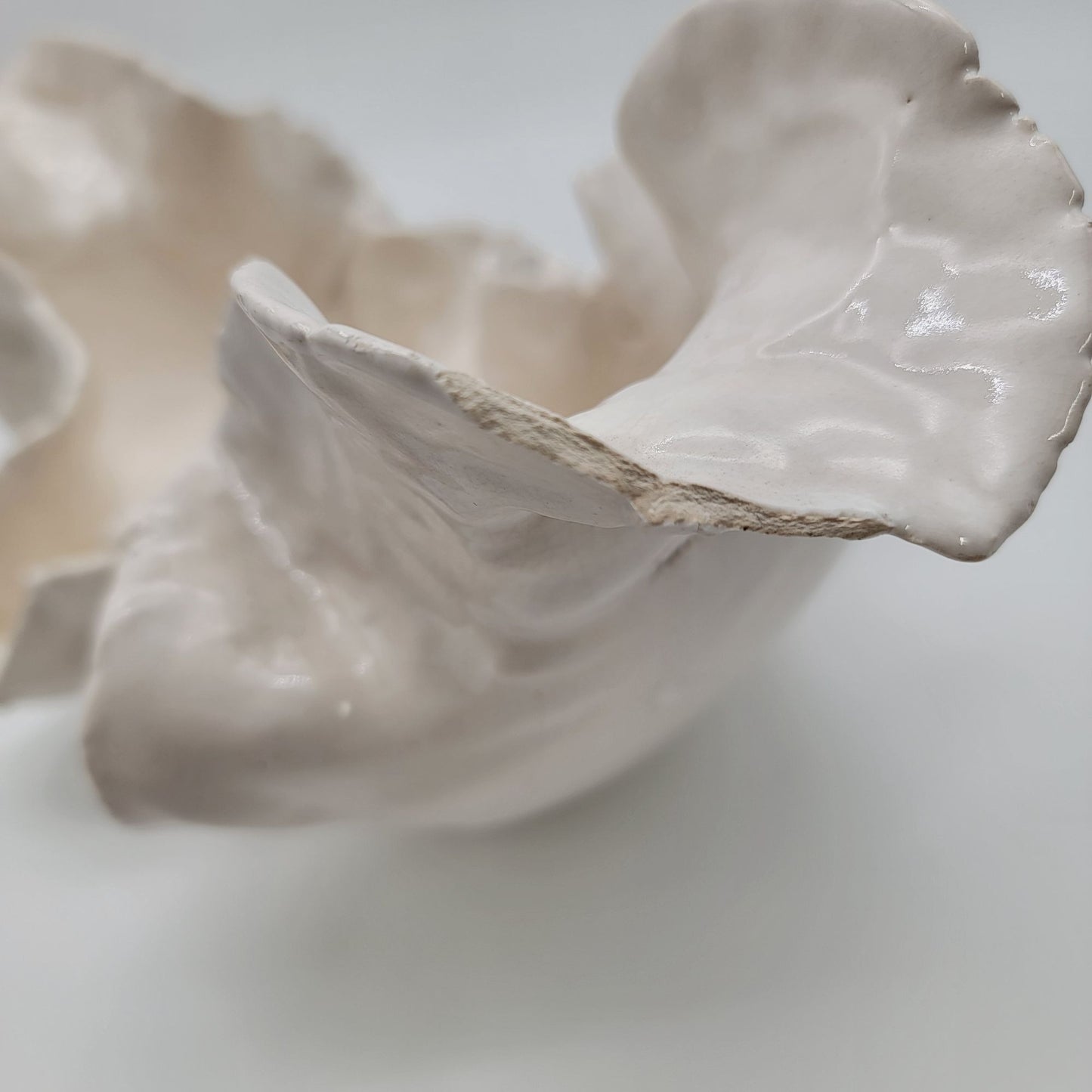 Anna Kasabian Abstract Hand Formed Art Pottery Bowl