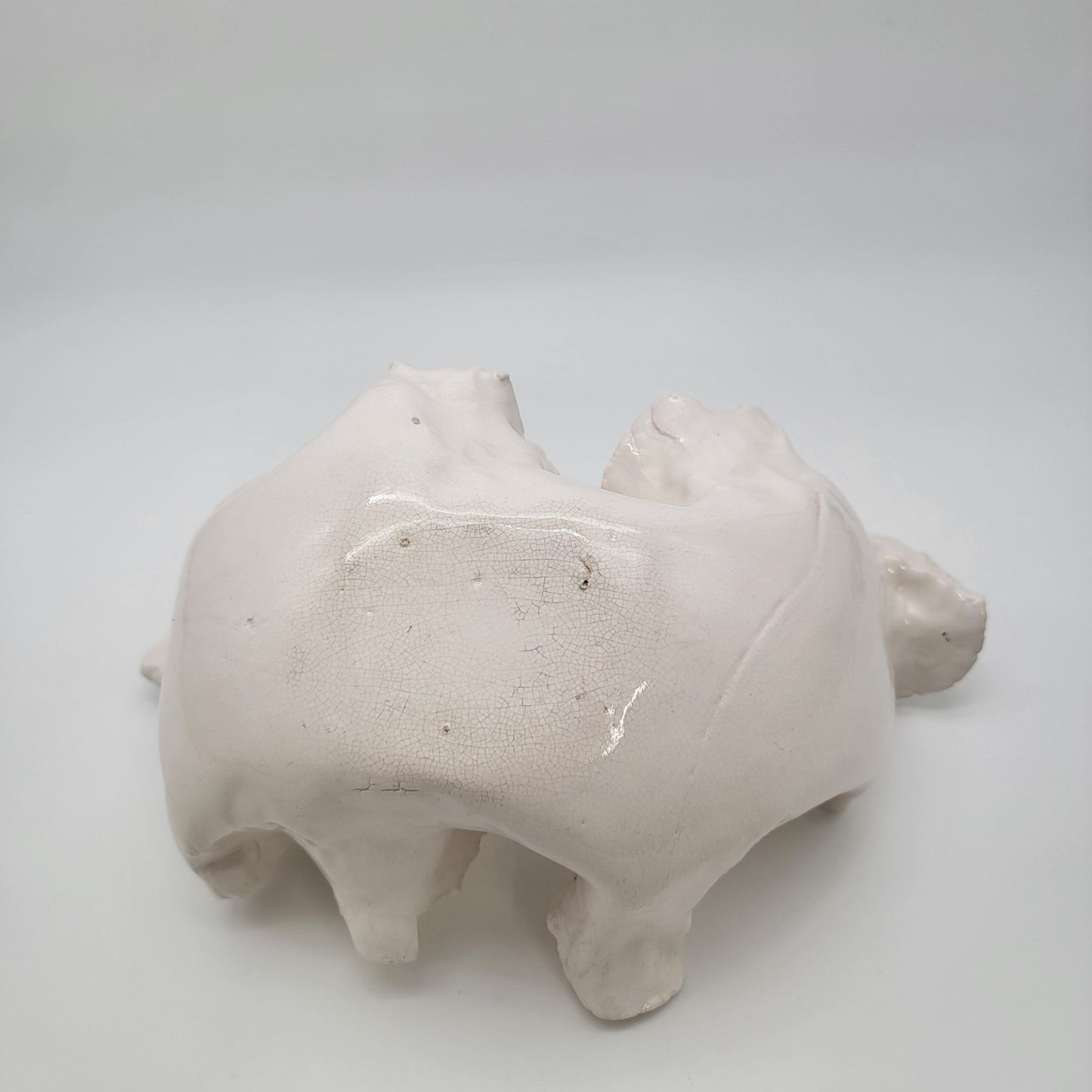 Anna Kasabian Abstract Hand Formed Art Pottery Bowl