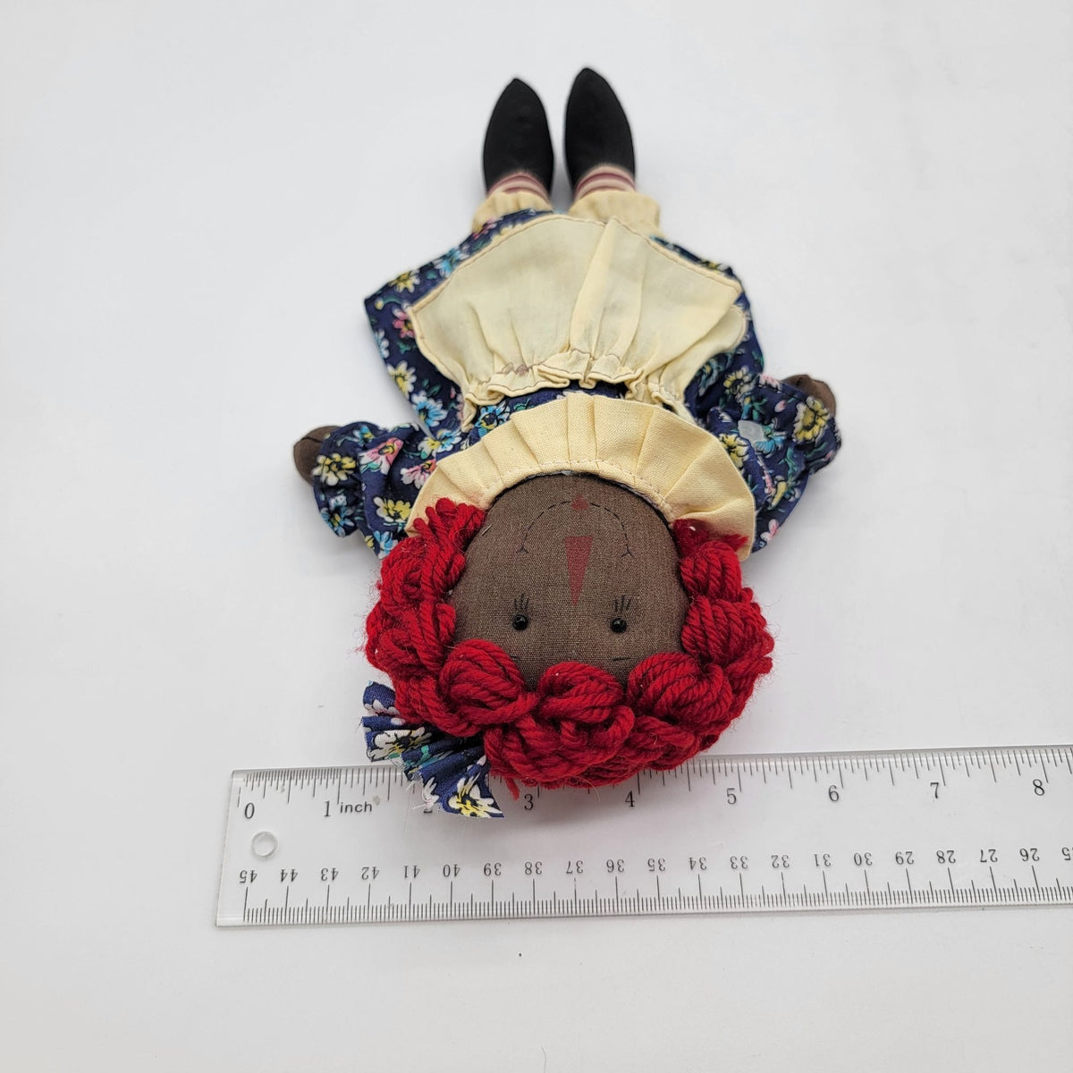 African American Raggedy Ann & Andy Cloth Dolls 10"