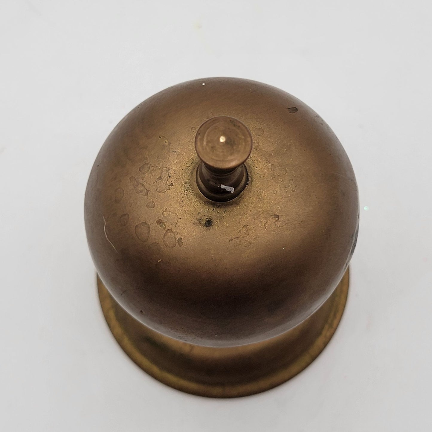 Antique Victorian Brass Bellhop Service Bell