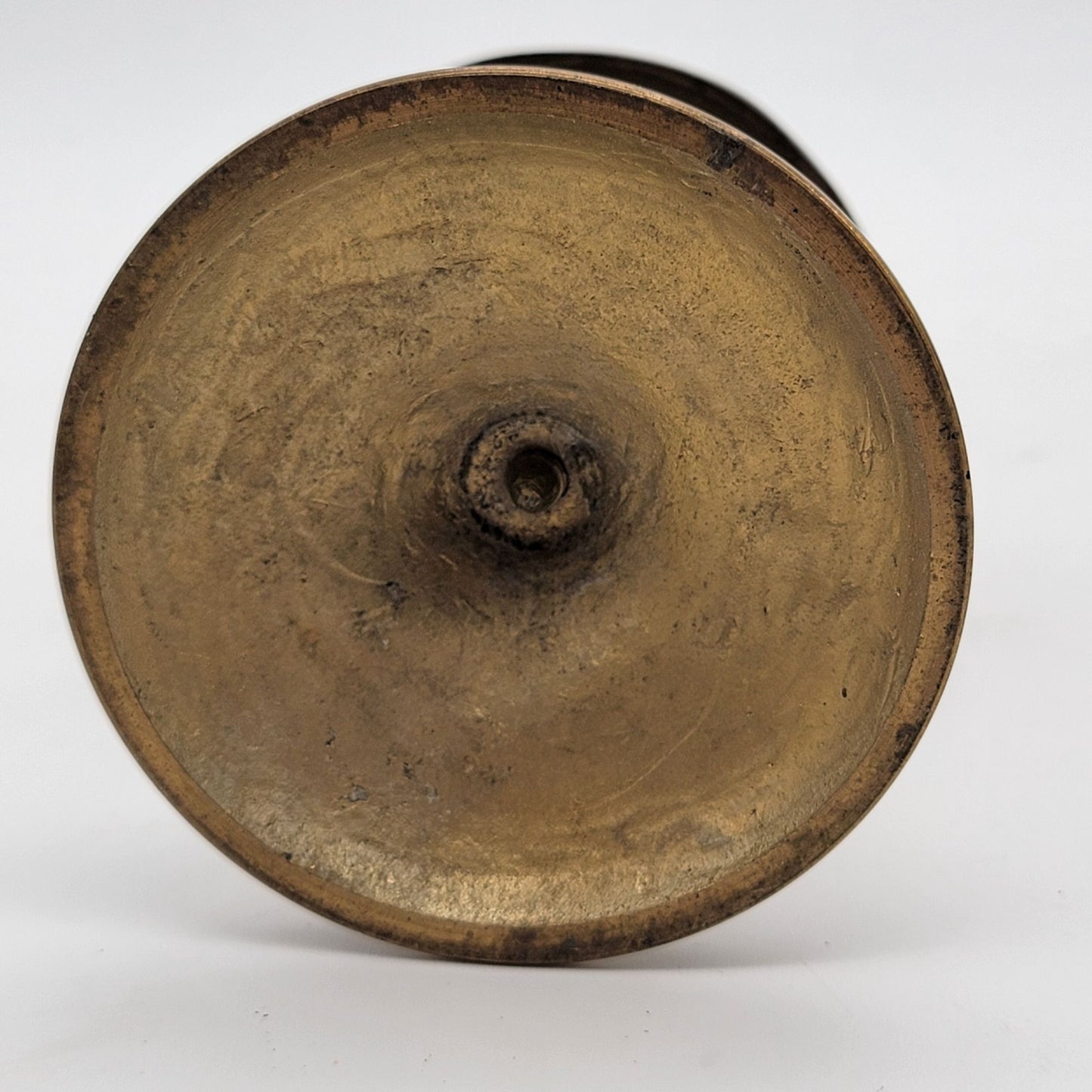 Antique Victorian Brass Bellhop Service Bell