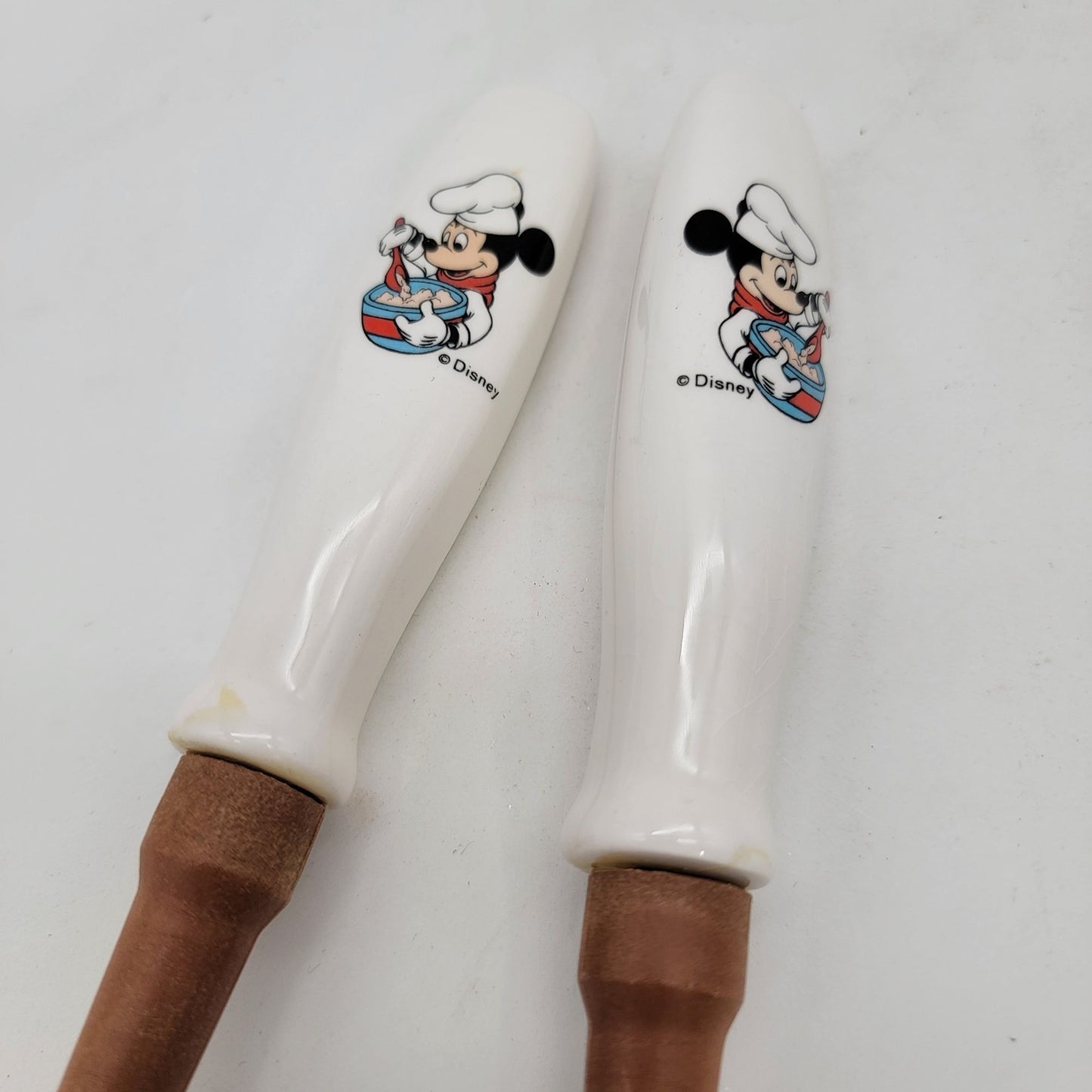 Disney Mickey Mouse Chef Serving Spoon & Fork Set