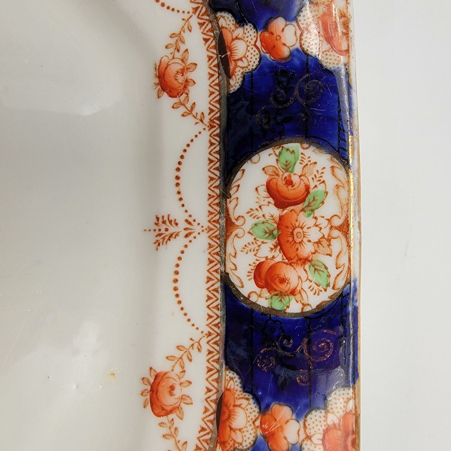 Vintage Regina England Fine Bone China Double Handled Serving Dish