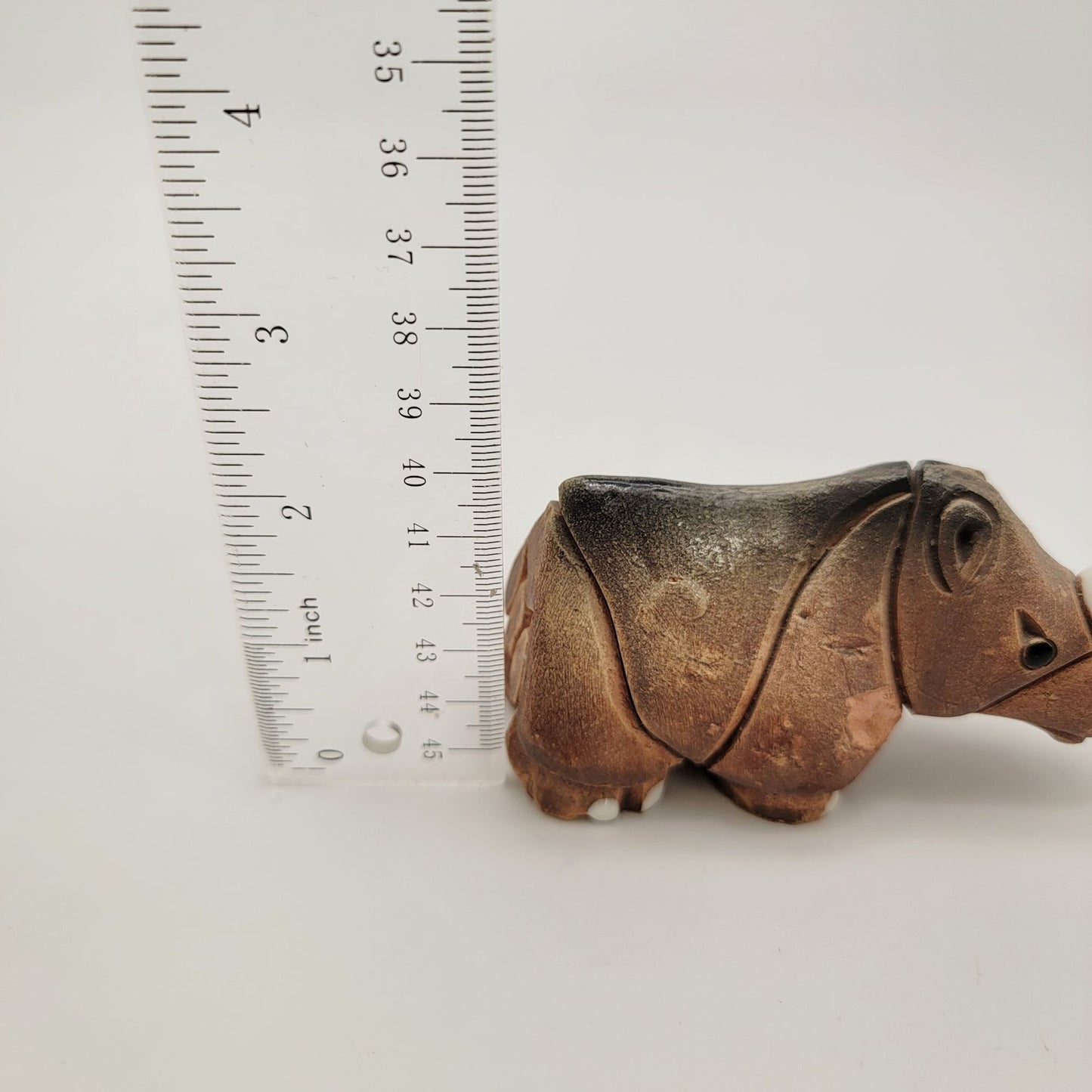 Vintage Artesania Rinconada Rhino Figurine