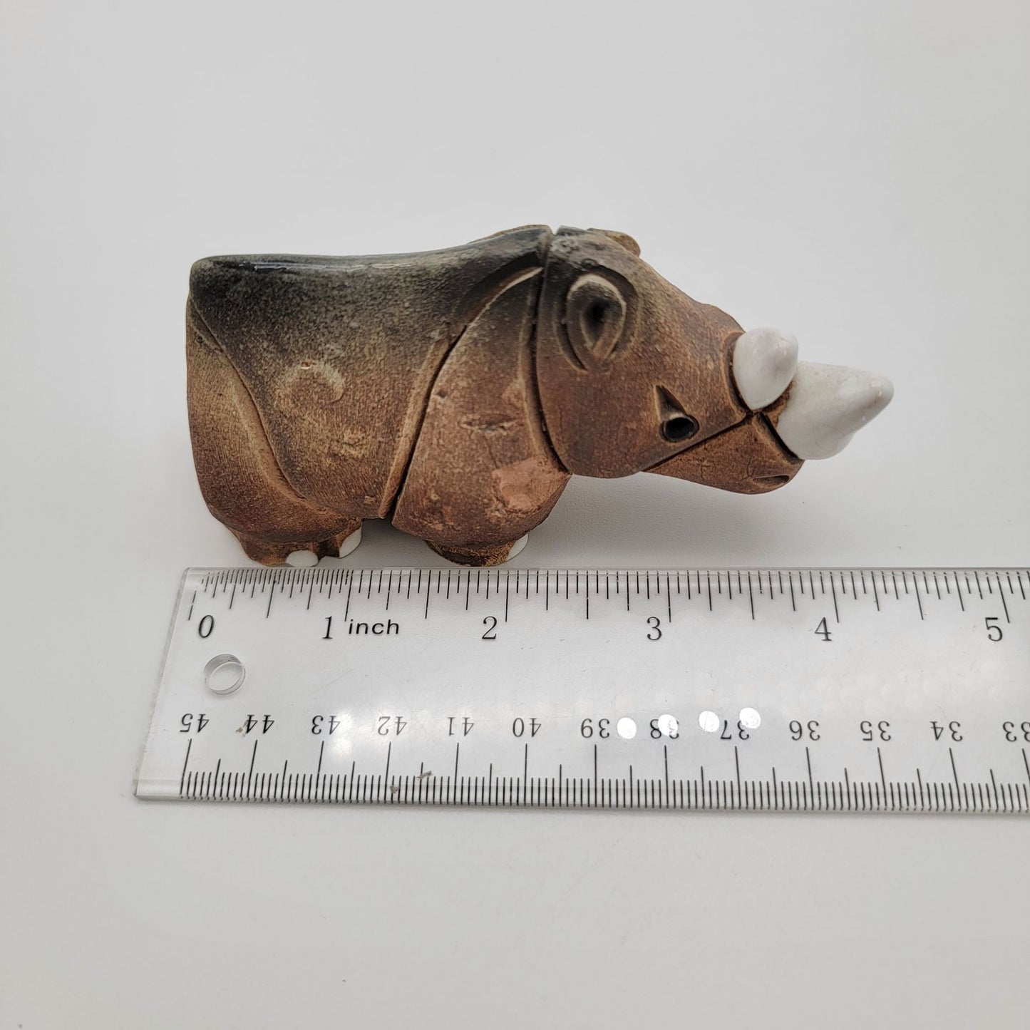 Vintage Artesania Rinconada Rhino Figurine