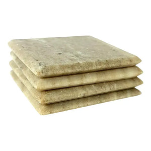 Square Marble Coasters Set of 4