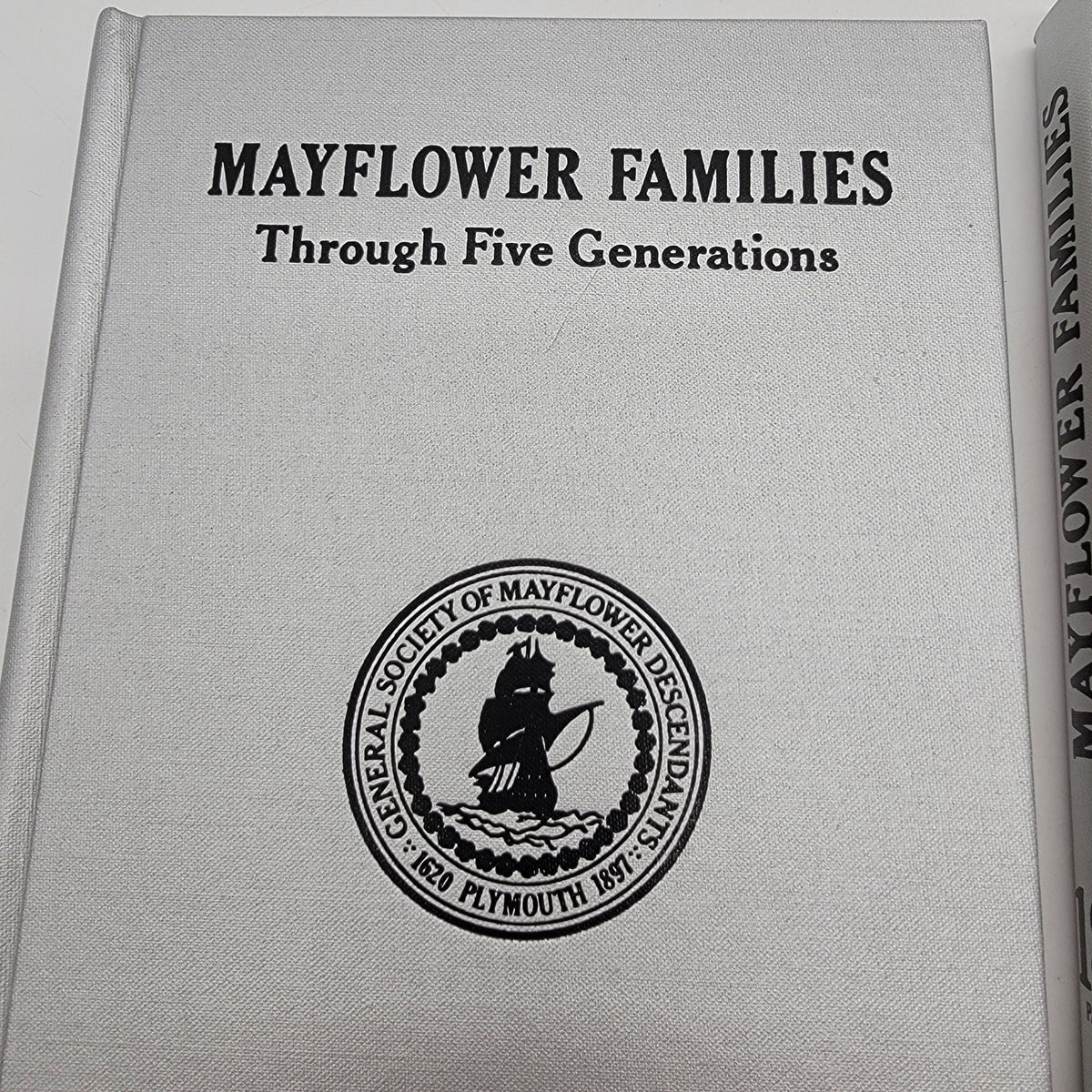Mayflower Families Through Five Generations Volume 18 Parts 1 & 3 Hard Cover Set