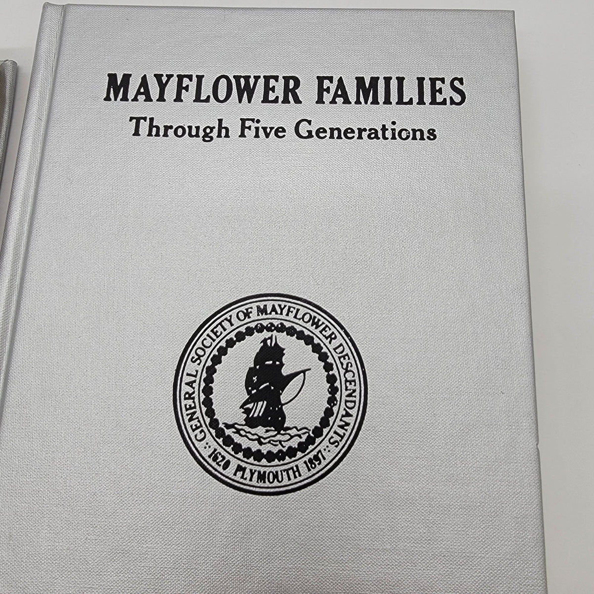 Mayflower Families Through Five Generations Volume 18 Parts 1 & 3 Hard Cover Set