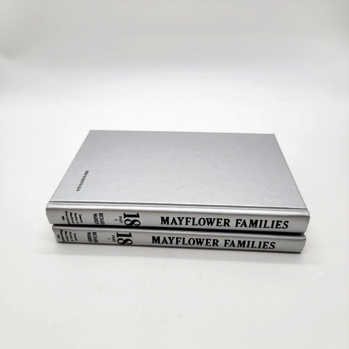 Mayflower Families Through Five Generations Volume 18 Parts 1 & 3 Hard Cover Set