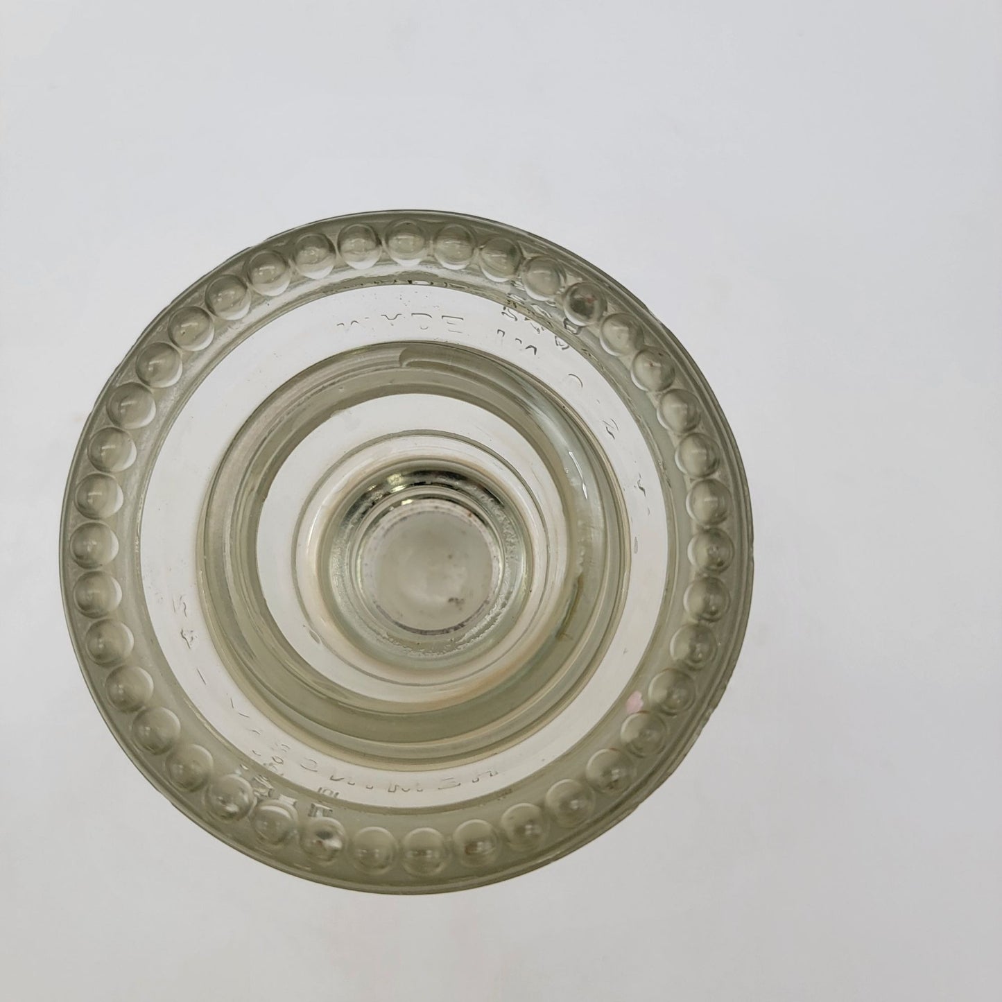 Vintage Hemingray 42 Glass Insulator Clear