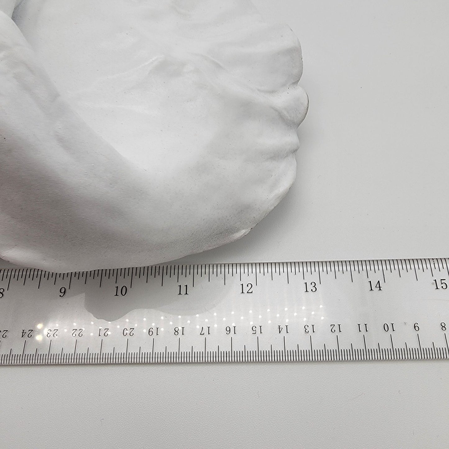 White Elephant Head Wall Mount Sculpture