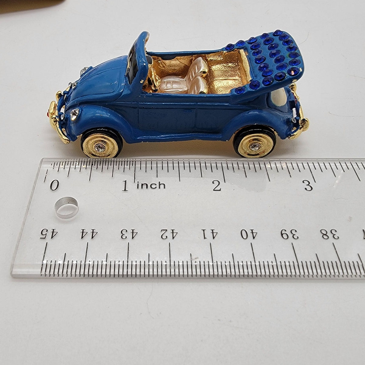 Artform The Peoples Car Volkswagen Beetle Convertible Trinket Box