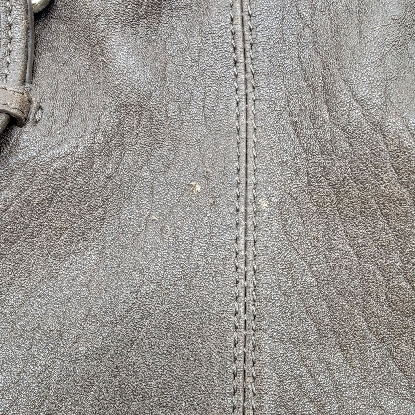 Kate Landry Brown Leather Satchel Bag