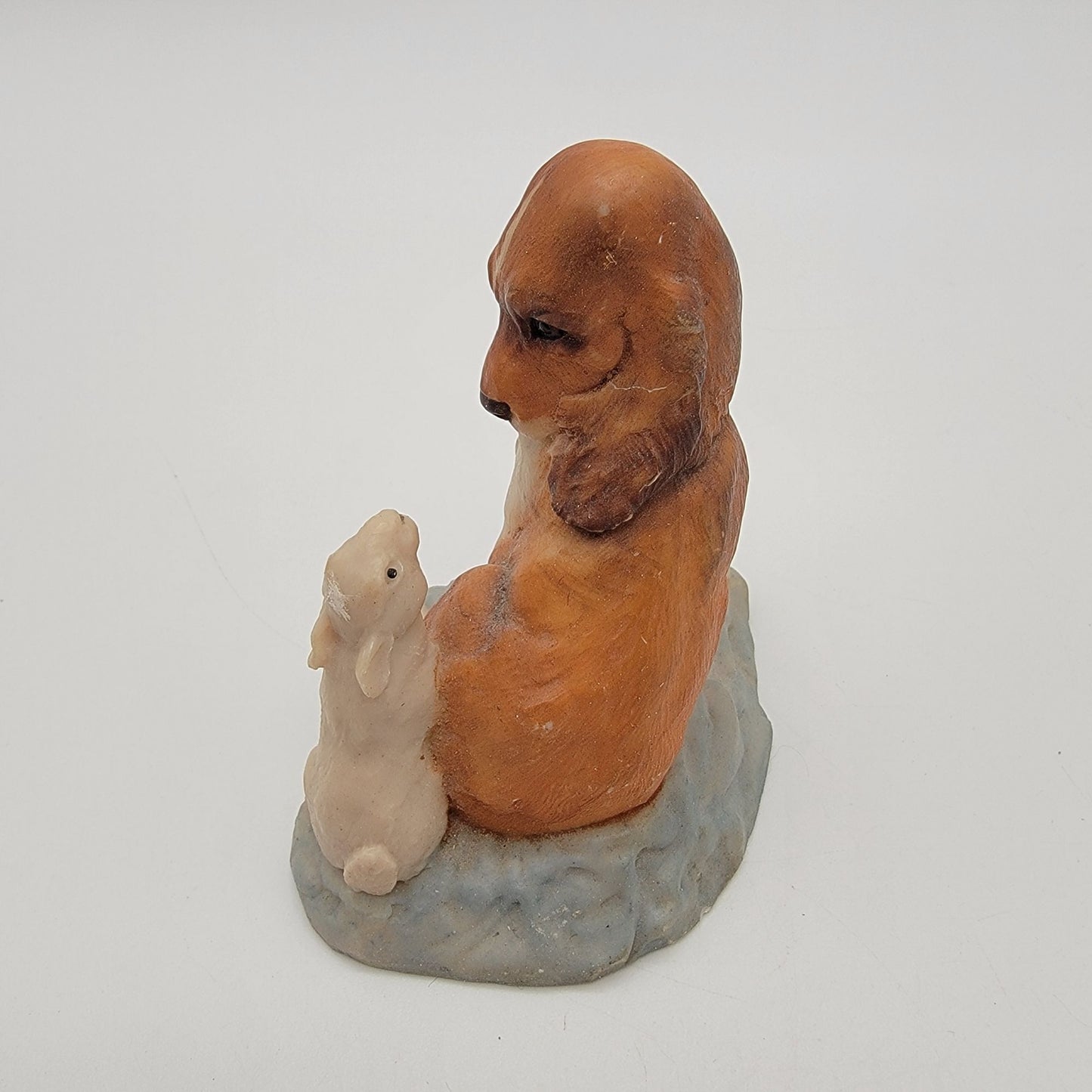 Country Artists Cavalier King Charles Spaniel Dog & Mouse Figurine By Richard Cooper & Co.