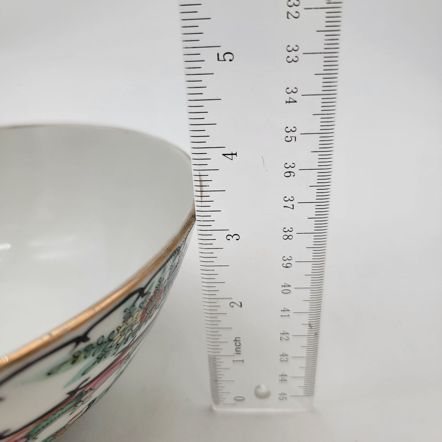 Antique Chinese Famille Rose Medallion Bowl