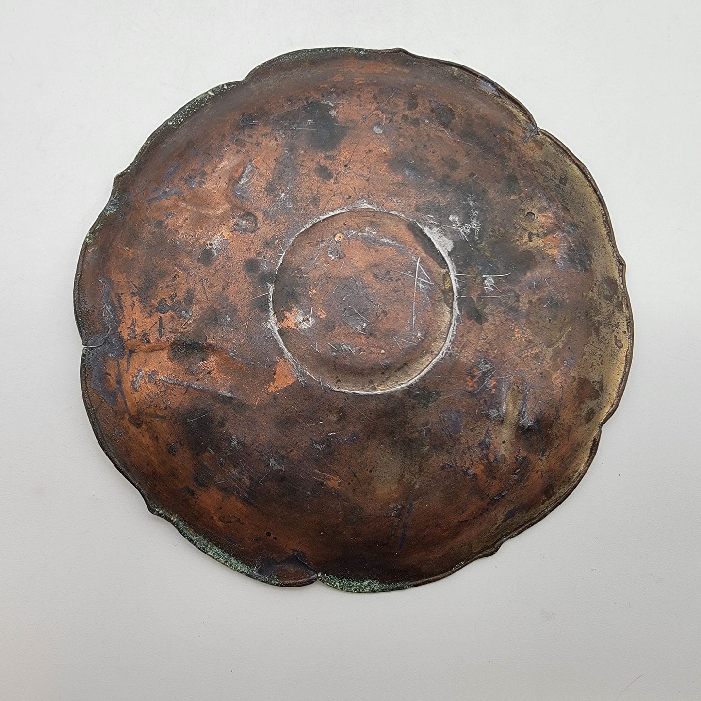 Antique 1909 Alaska Yukon Pacific Expo Souvenir Copper Plate