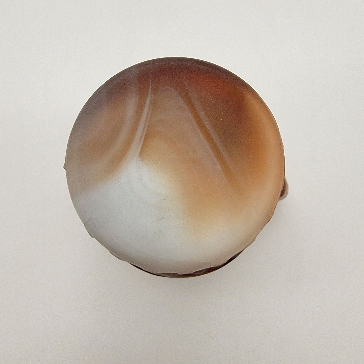 Vintage Imperial Caramel Slag Glass Miniature Pitcher Creamer