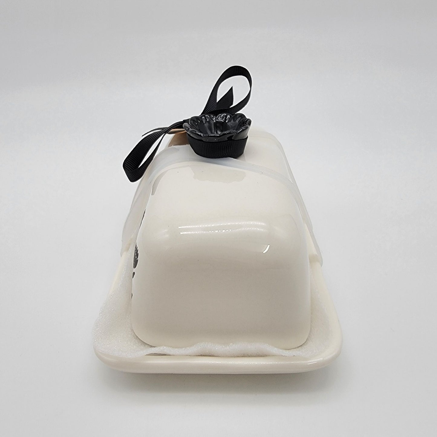 Rae Dunn Covered Butter Dish SPREAD JOY Artisan Collection  - NEW