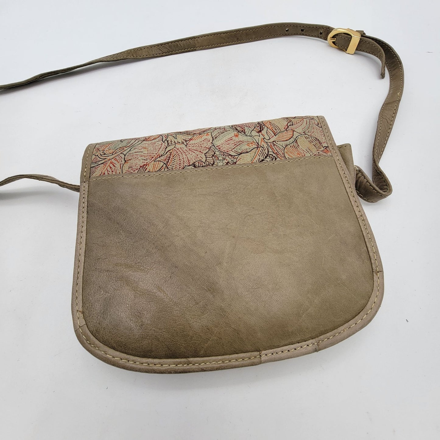 Christina Floral Embossed Shoulder Bag Purse With Adjustable Strap