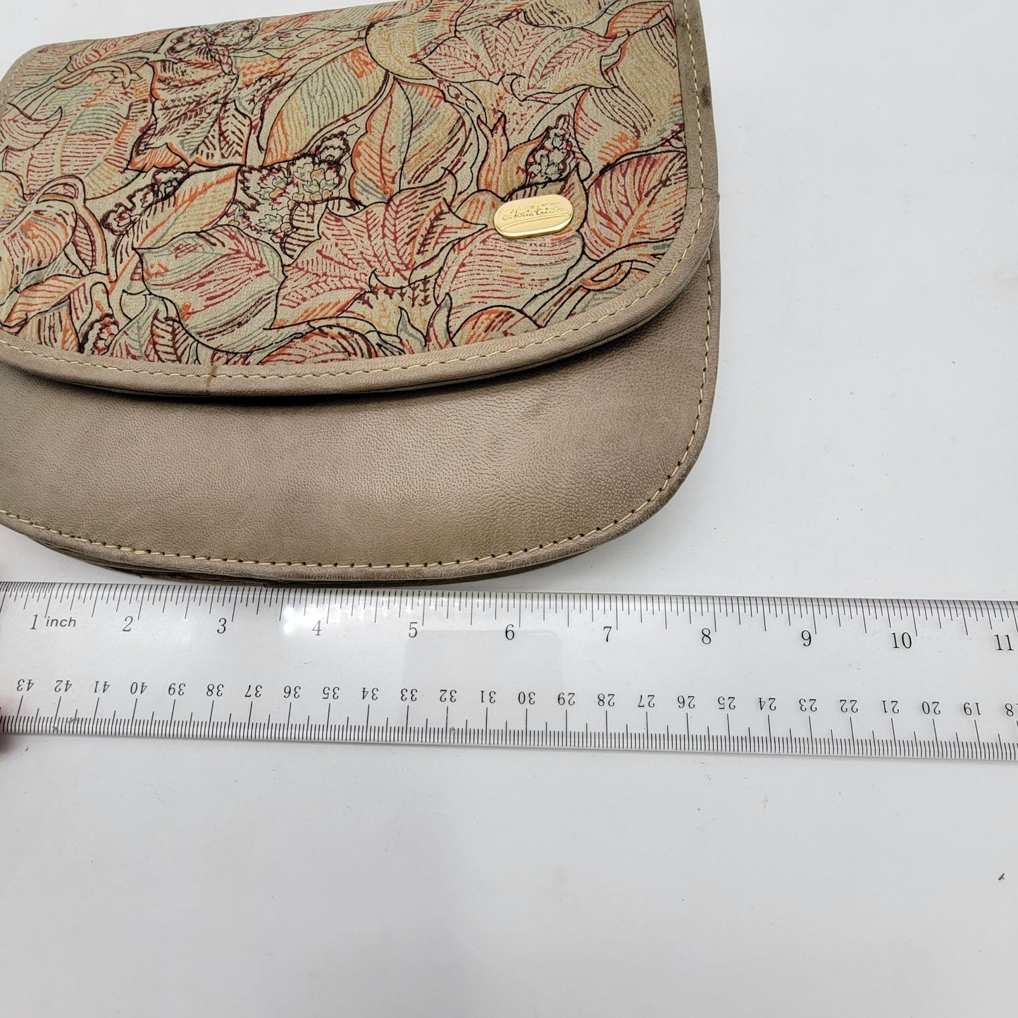 Christina Floral Embossed Shoulder Bag Purse With Adjustable Strap