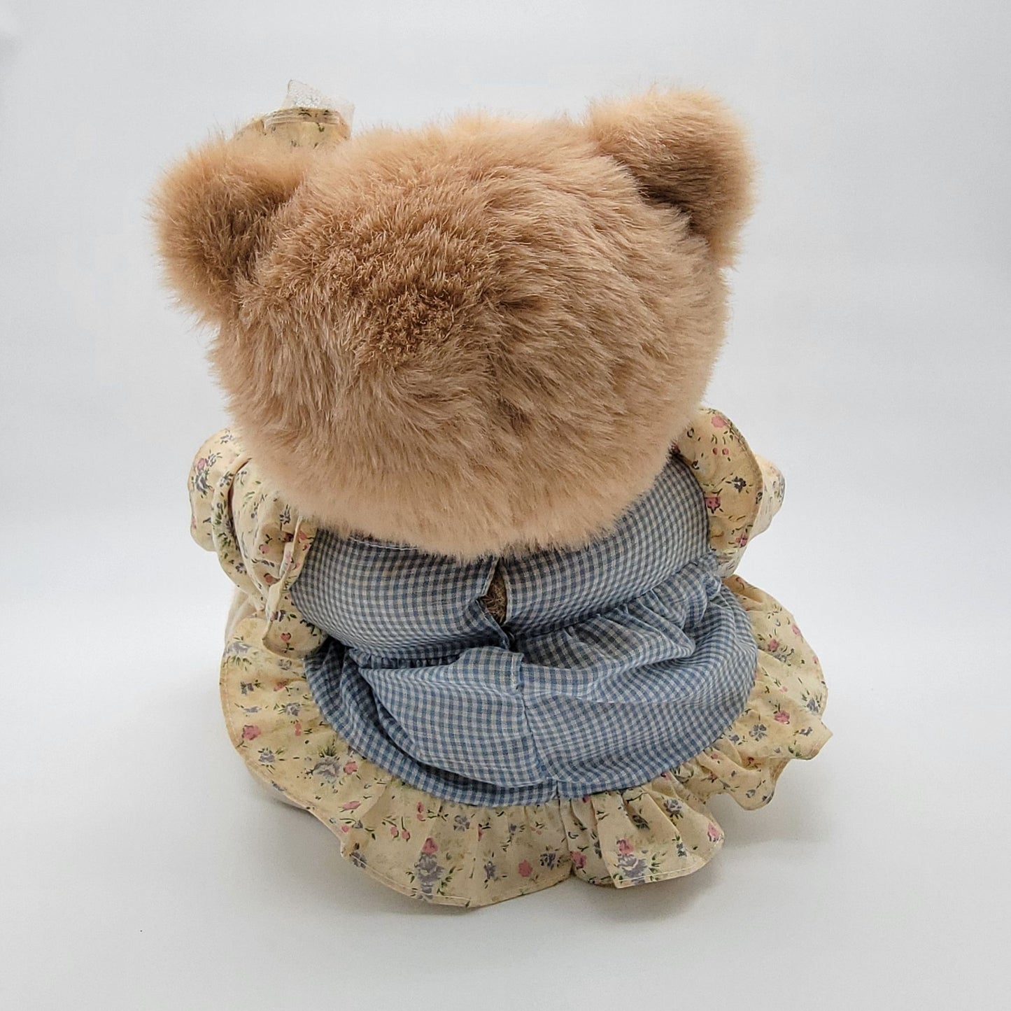 Vintage 1990s Robert Raikes Stacie Bear Limited Edition Wooden Face Paws