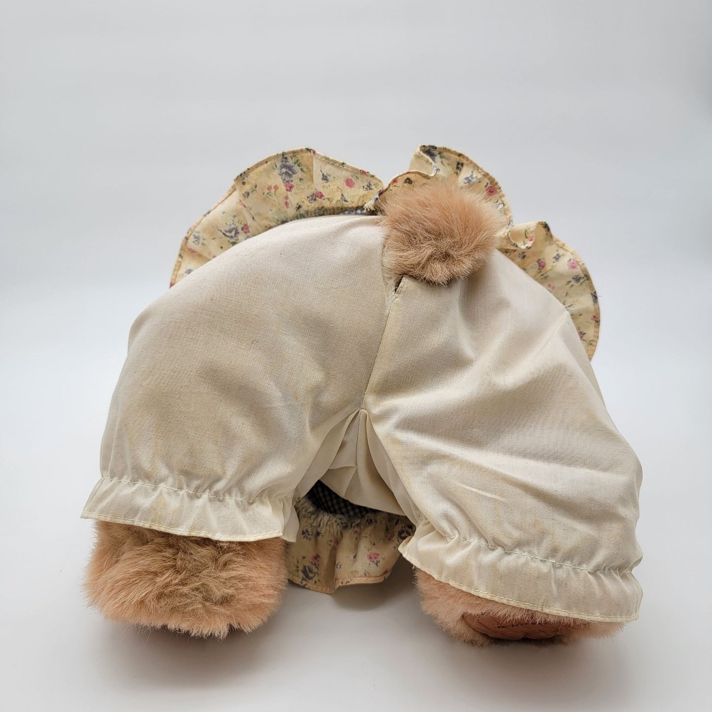 Vintage 1990s Robert Raikes Stacie Bear Limited Edition Wooden Face Paws