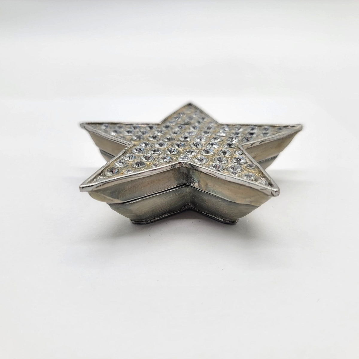 Objet D'Art Pave Rhinestone Star 2009 Trinket Box