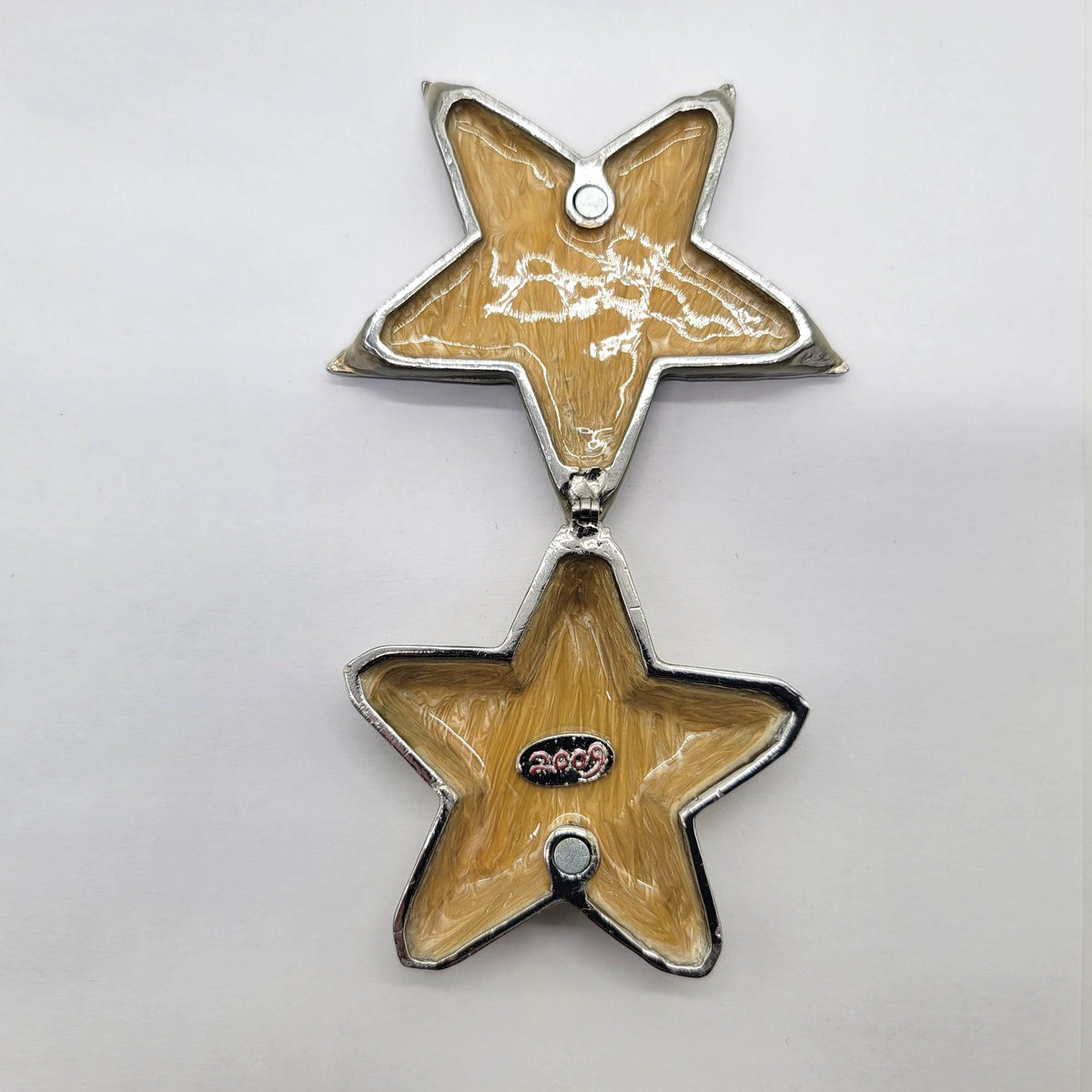 Objet D'Art Pave Rhinestone Star 2009 Trinket Box