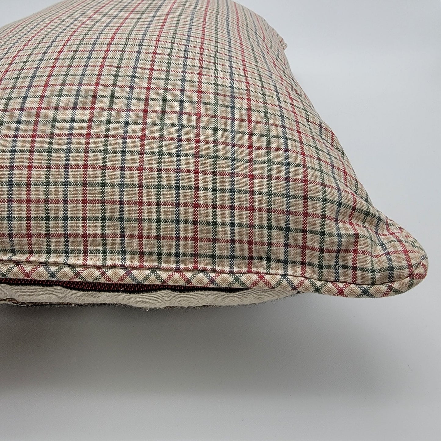 Vintage Tapestry Antique Toys Christmas Throw Pillow