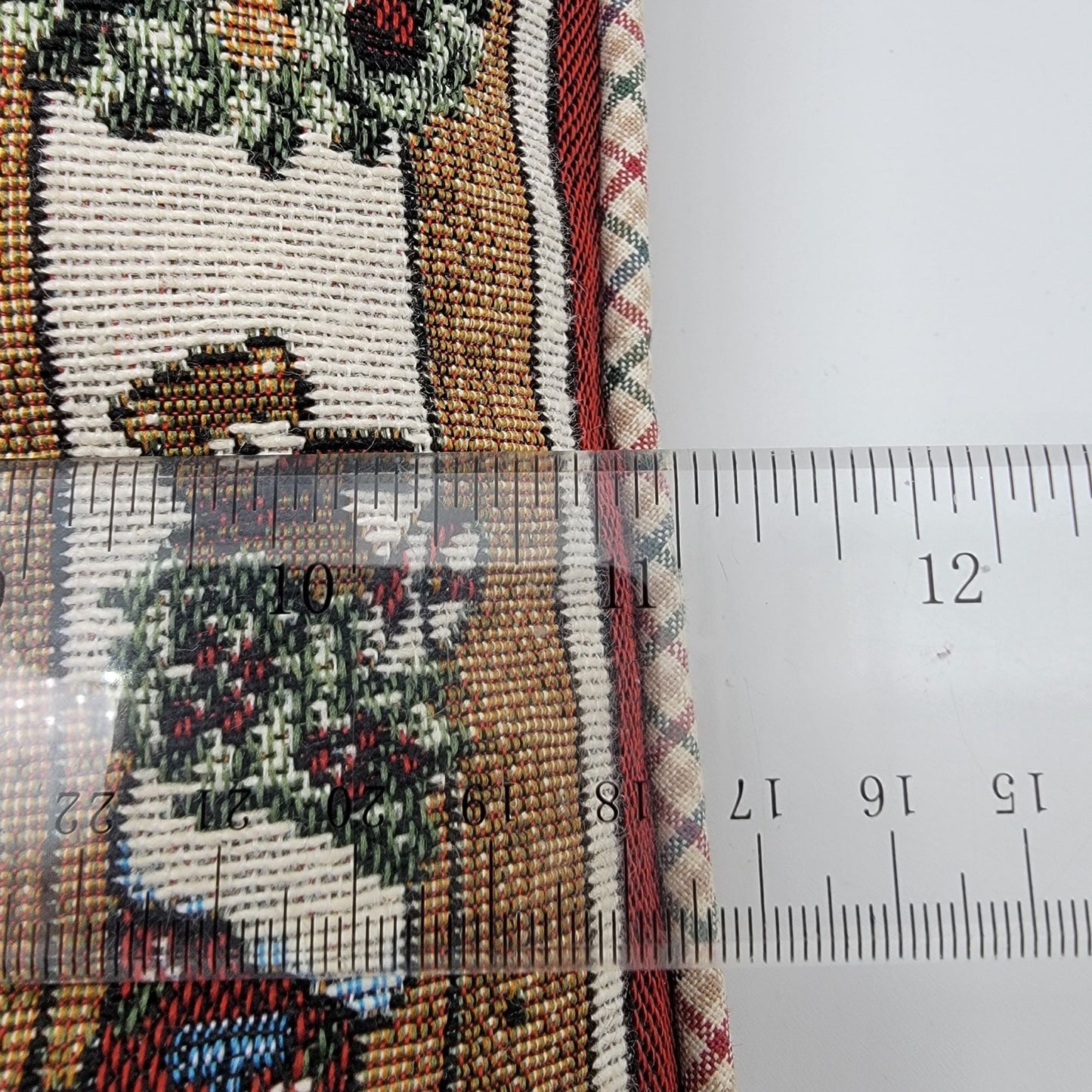 Vintage Tapestry Antique Toys Christmas Throw Pillow