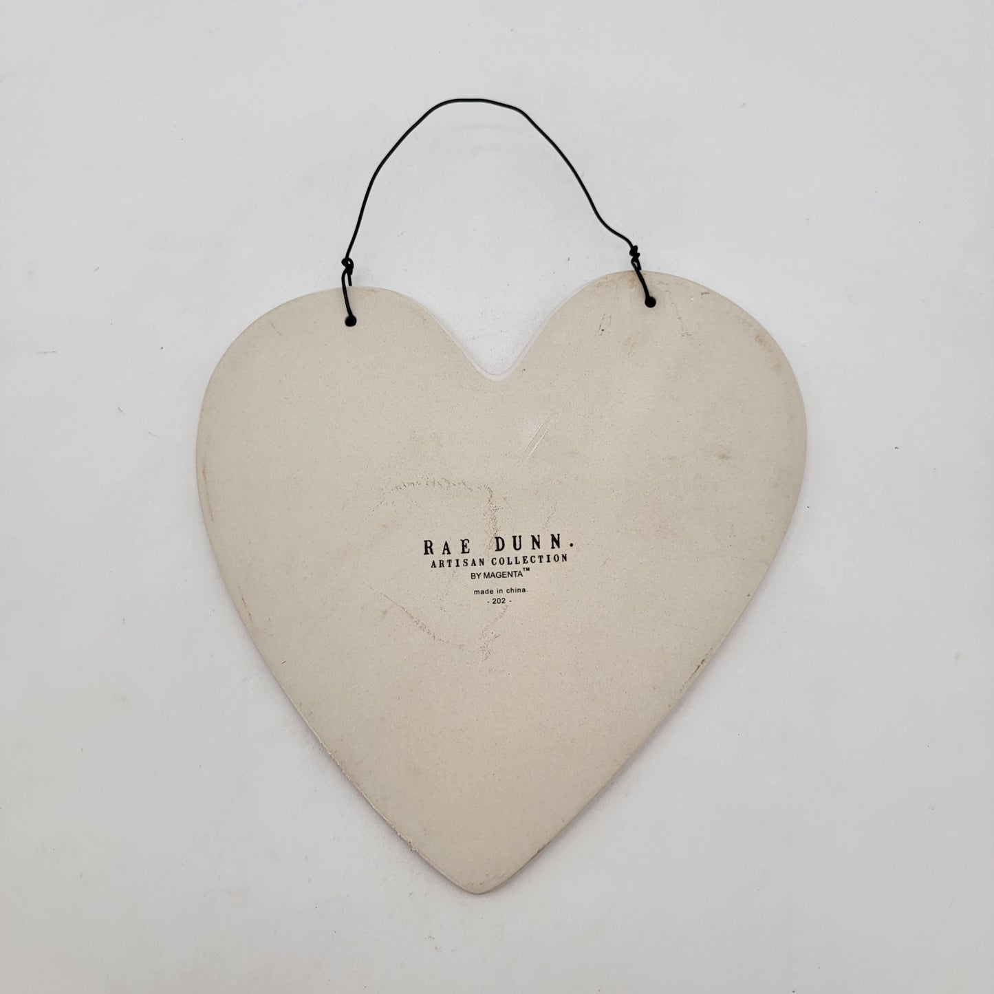 Rae Dunn  Heart Wall Hanging "Home Sweet Home"