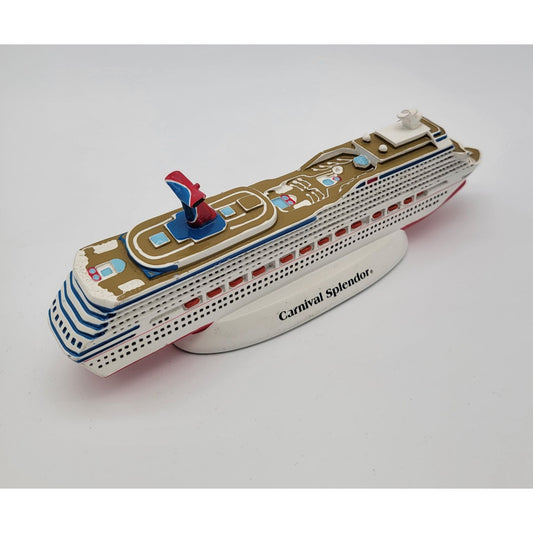 Carnival Splendor Collectible Cruise Ship Model