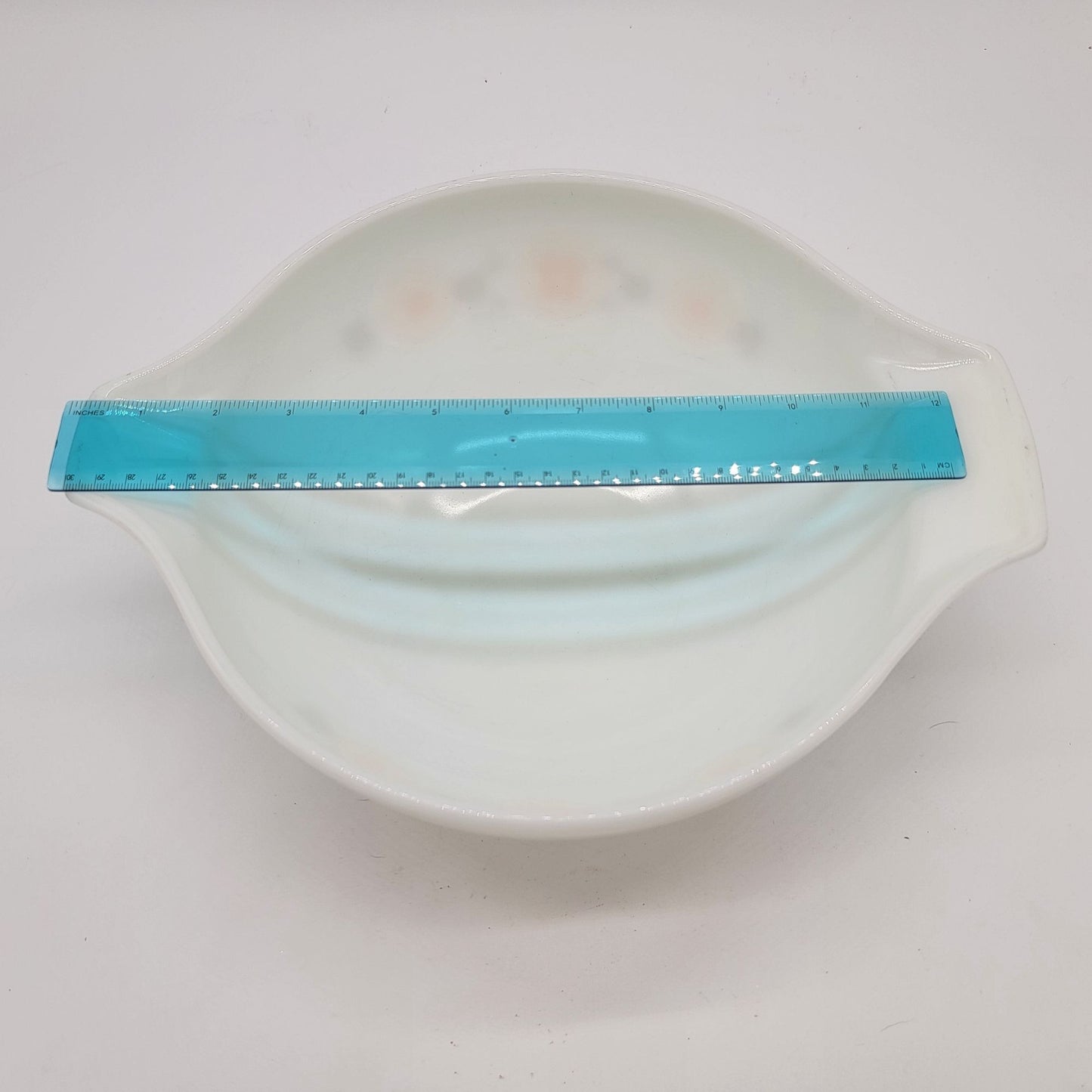 Vintage Pyrex 1963-67 Town & Country Cinderella 444 4qt Mixing Bowl Orange Brown
