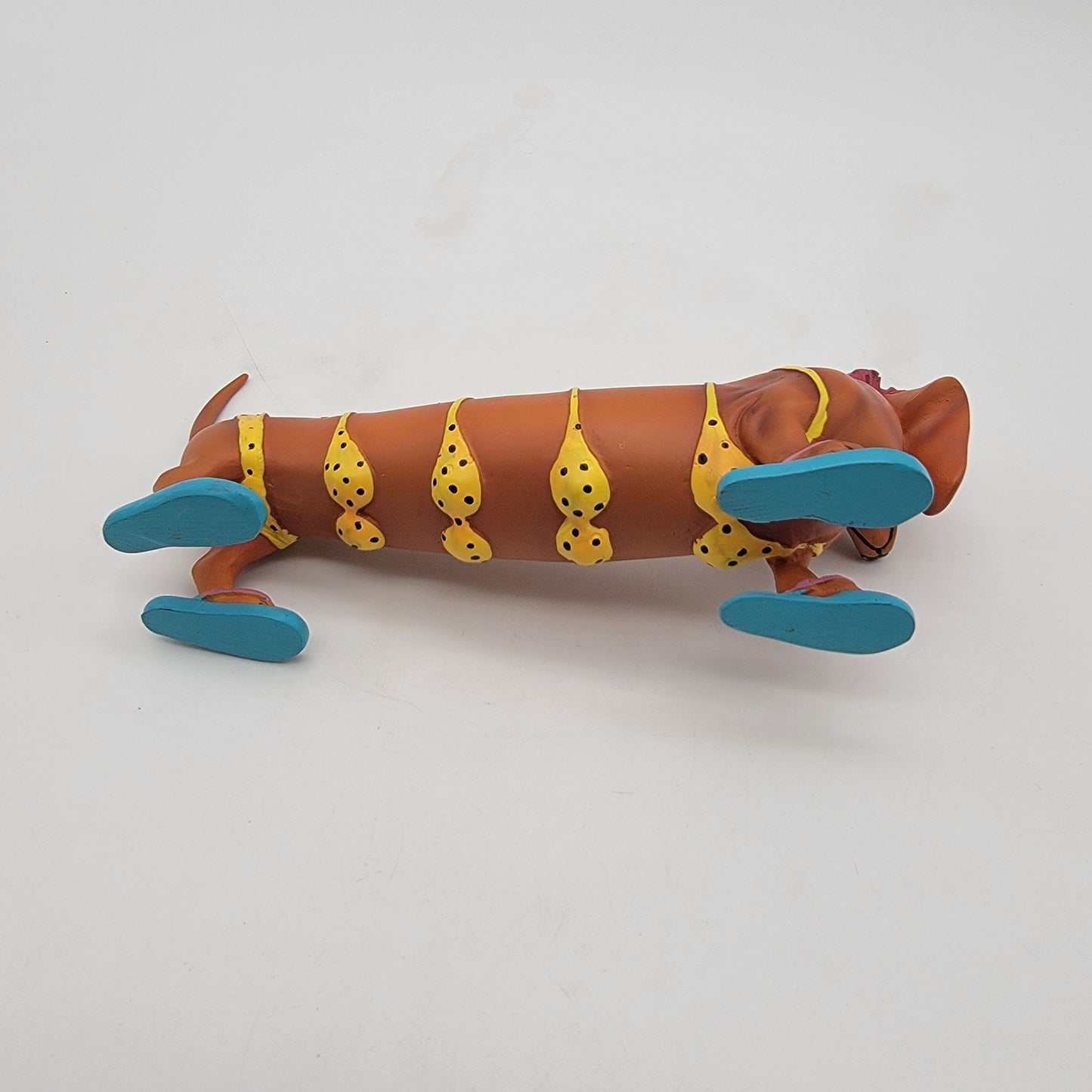 Retired Westland Hot Diggity Dog Teenie Weenie Bikini Dachshund Figurine