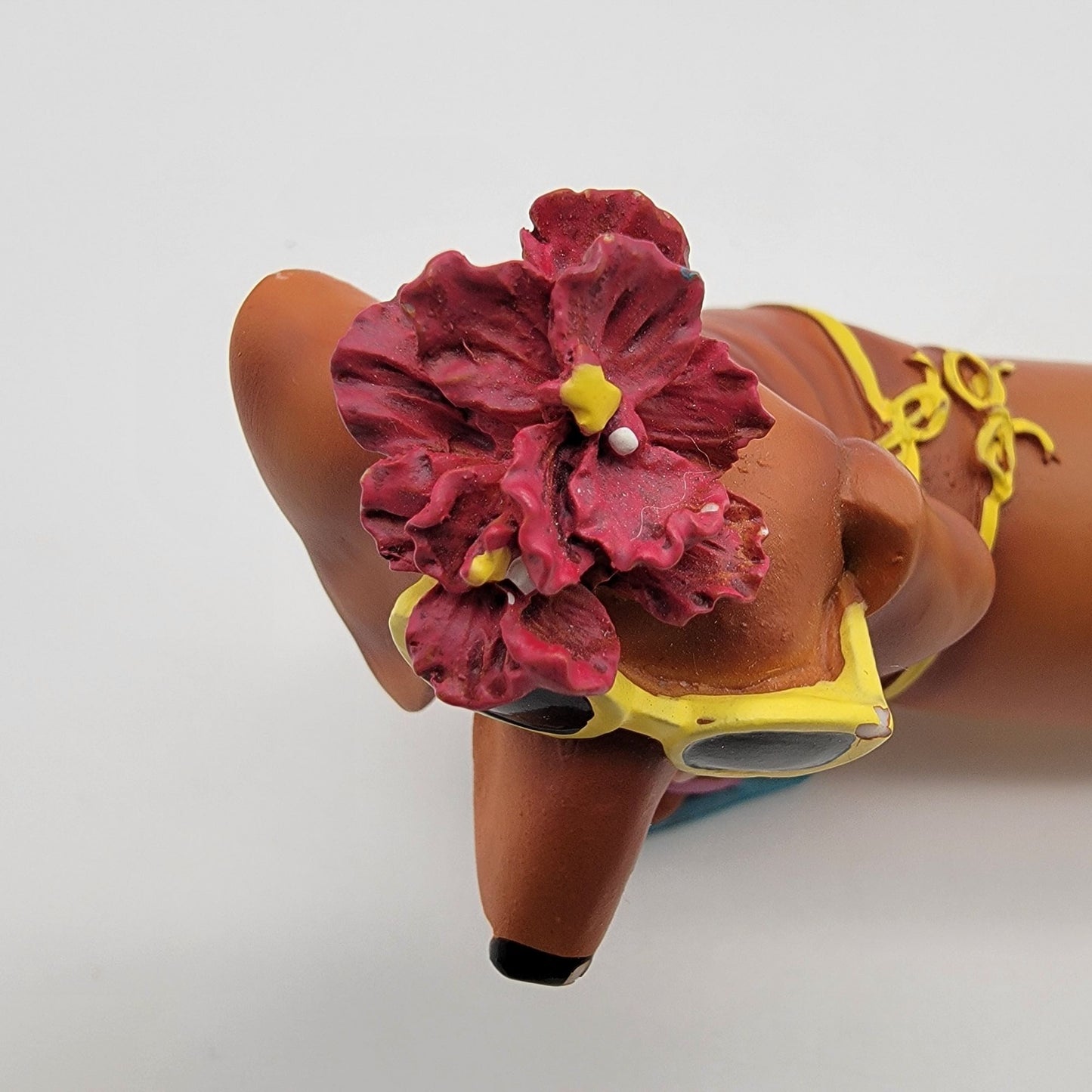 Retired Westland Hot Diggity Dog Teenie Weenie Bikini Dachshund Figurine