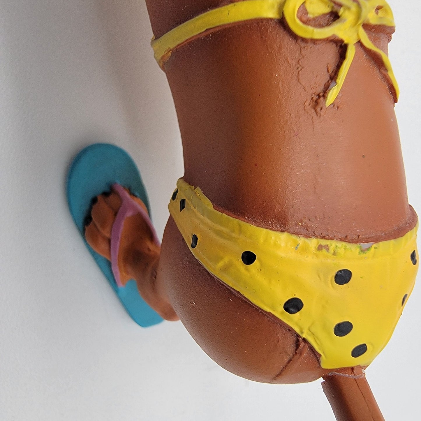 Retired Westland Hot Diggity Dog Teenie Weenie Bikini Dachshund Figurine