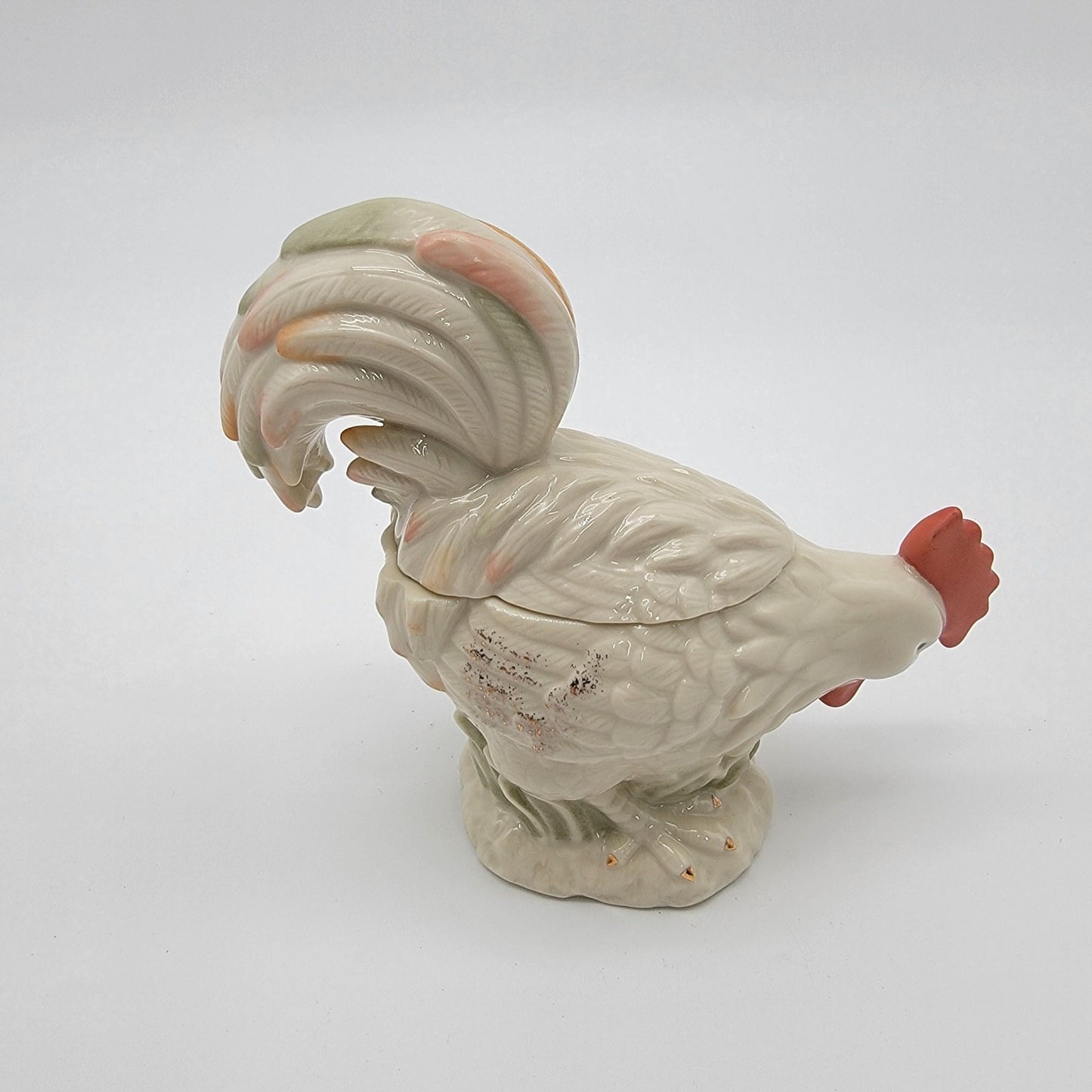 2004 Lenox The Rise N Shine Rooster Sugar Bowl
