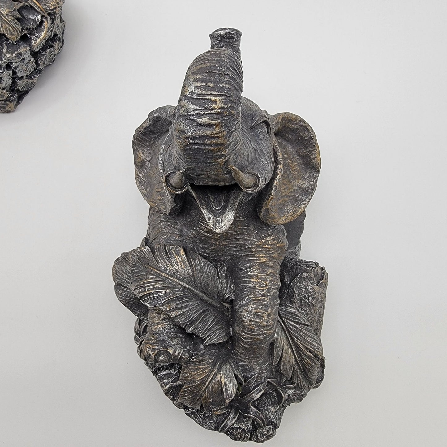 Elephant Drapery Rod Holders Set Of 2